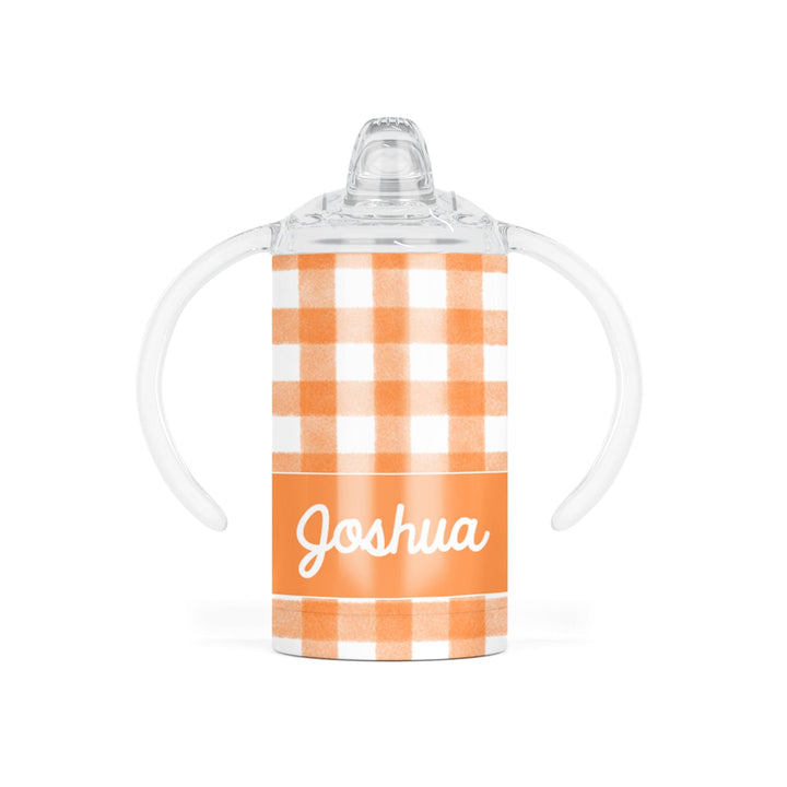 Gingham Preppy Personalized 12 oz Tumbler
