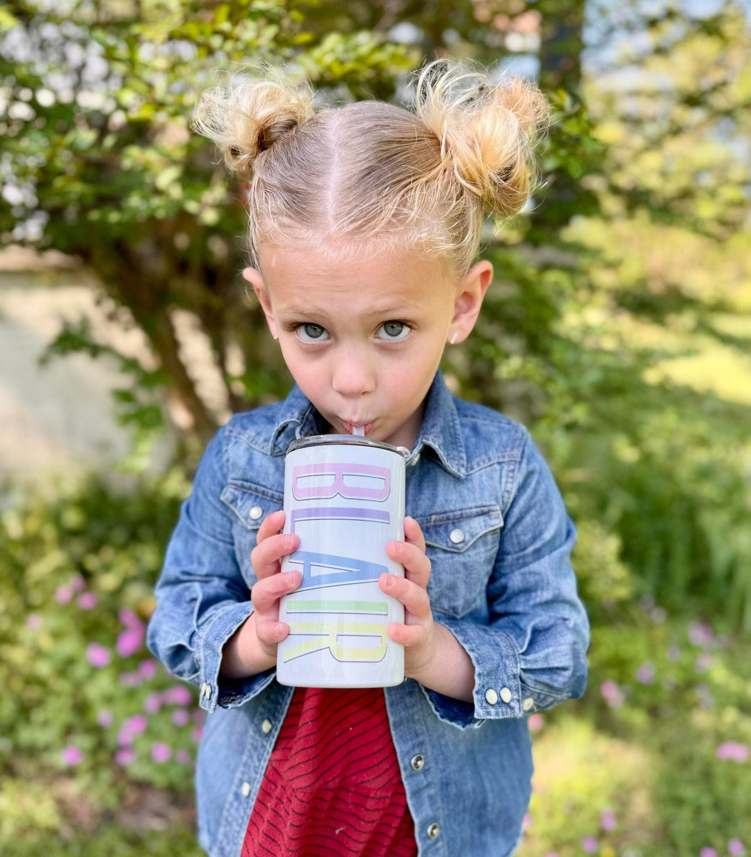 Outline Name Personalized Sippy Cup