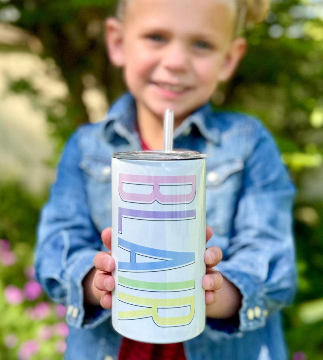 Outline Name Personalized Sippy Cup