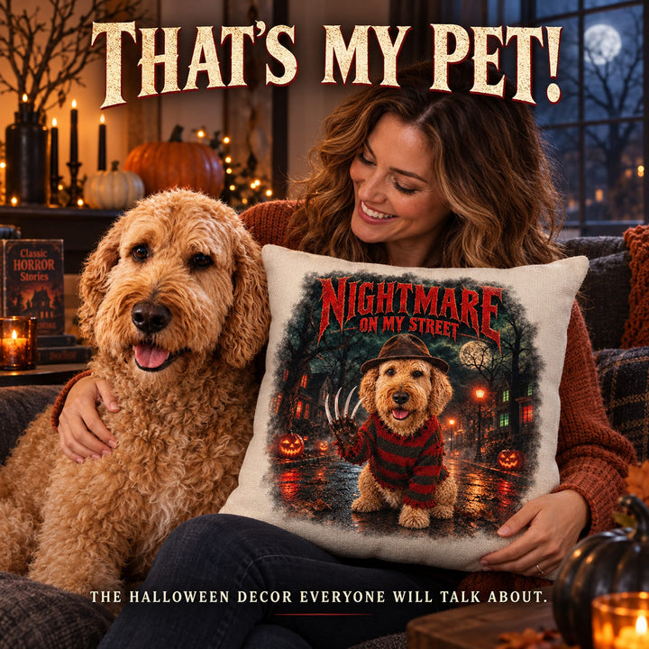 90's Slasher Paws | Your Dog as the Star of a 90s Horror Poster