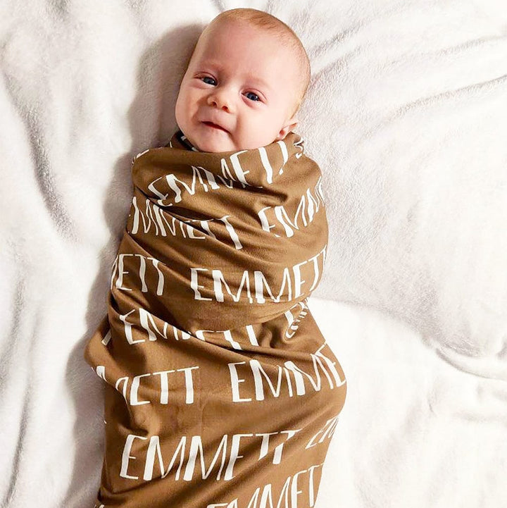 Personalized Swaddle Blanket 