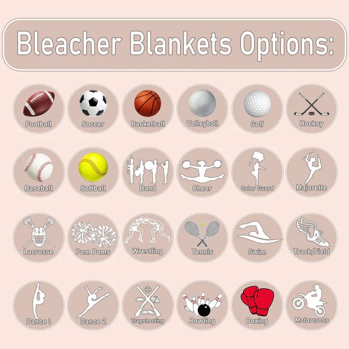 Bitty Bleacher Blanket