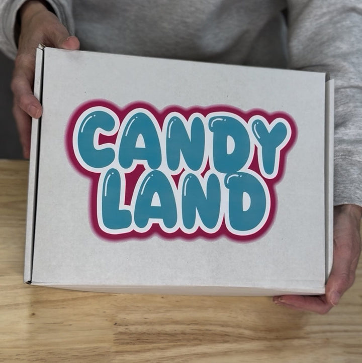 Cotton Candy Land Personalized Baseball Gift Set – Custom Blanket + Matching Water Bottle (Gift-Ready Box Included)