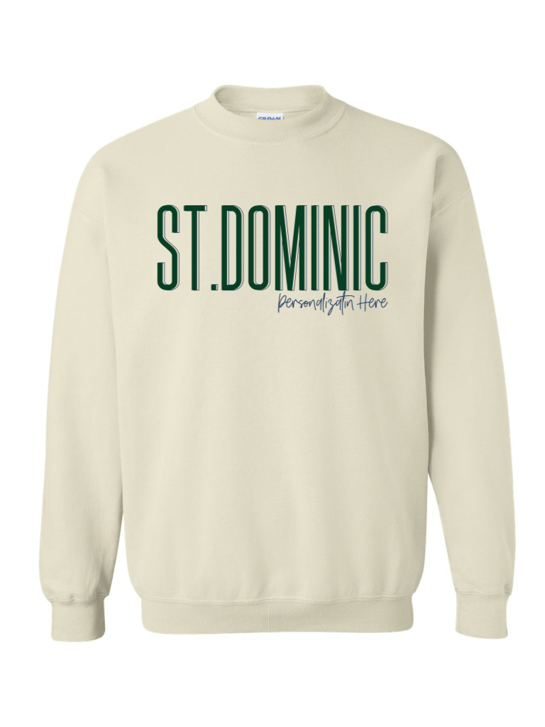 St. Dominic Personalized Sweatshirt