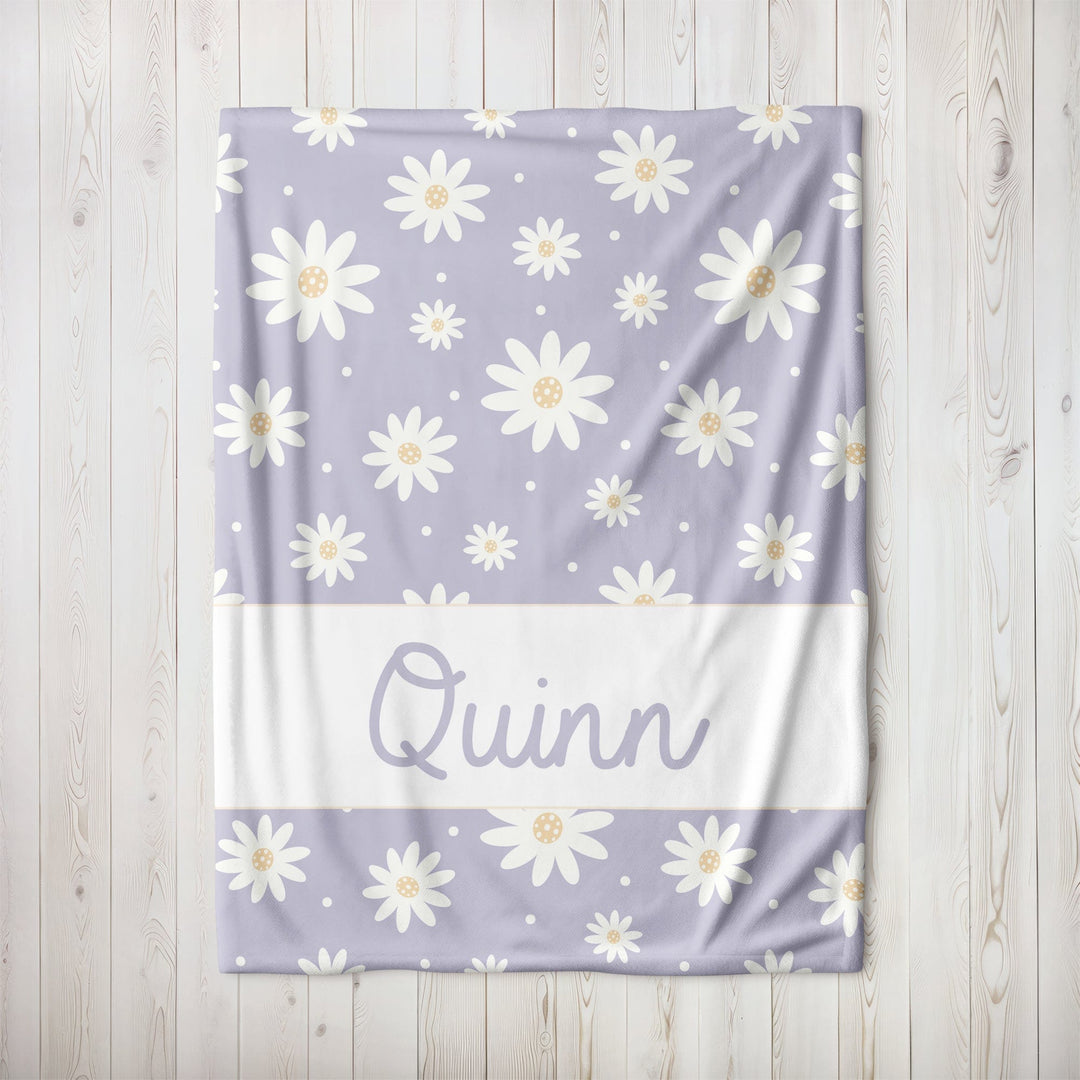 Loving Lavender Personalized Blanket