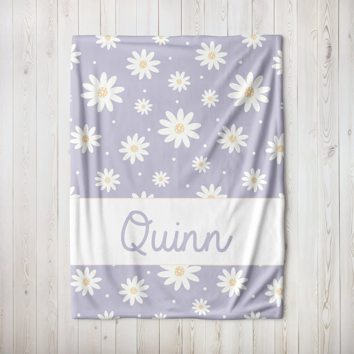Loving Lavender Personalized Blanket