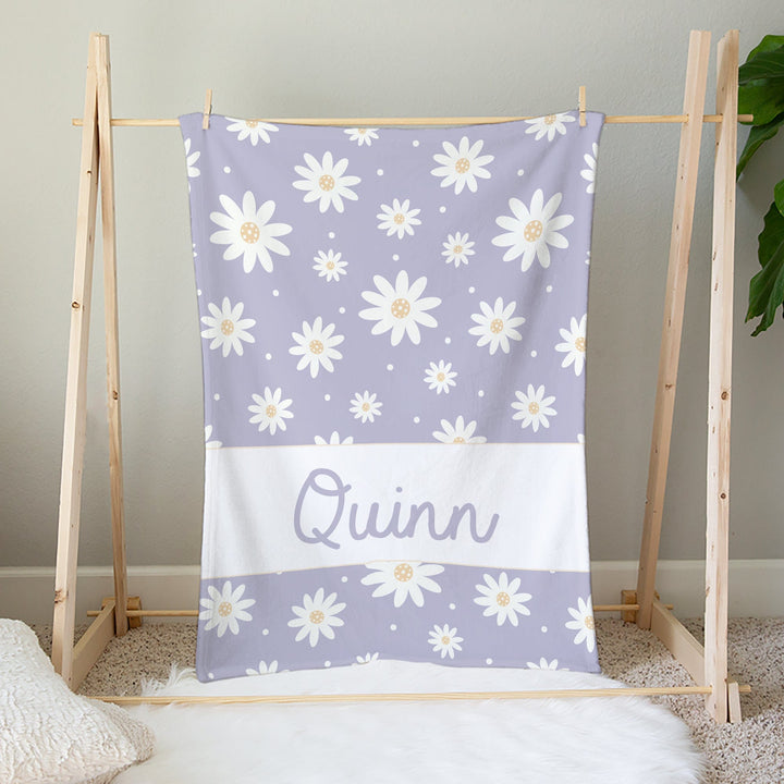 Loving Lavender Personalized Blanket