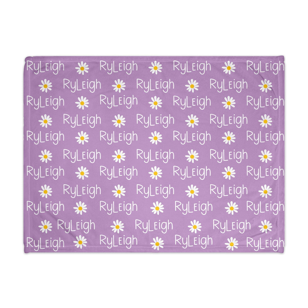 Personalized Daisy Blanket| 3 sizes