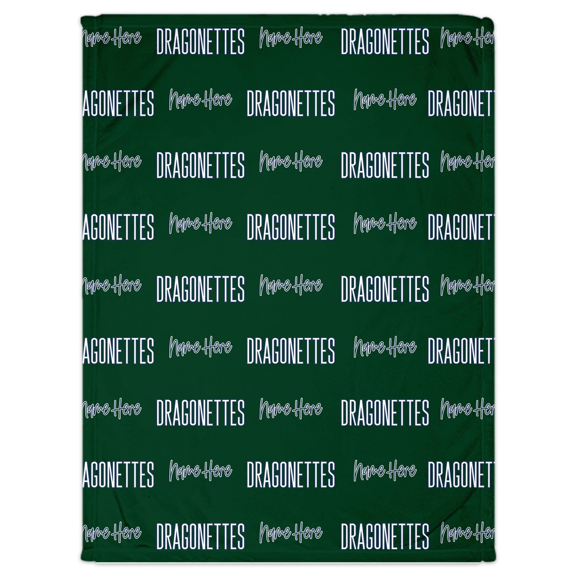 St. Dominic Dragonettes Personalized Blanket – GLAM - Girls Love A Monogram
