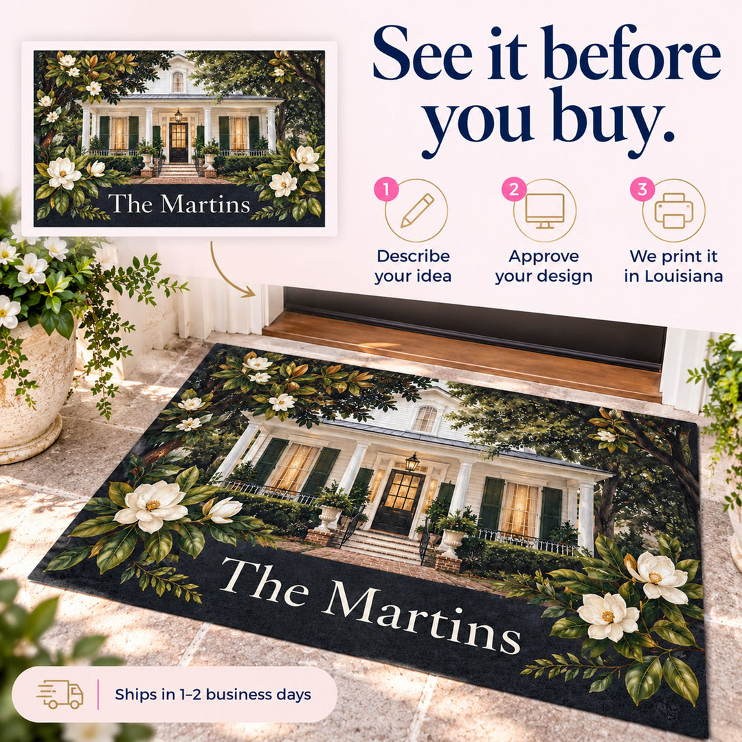 Create Your Own Welcome Mat