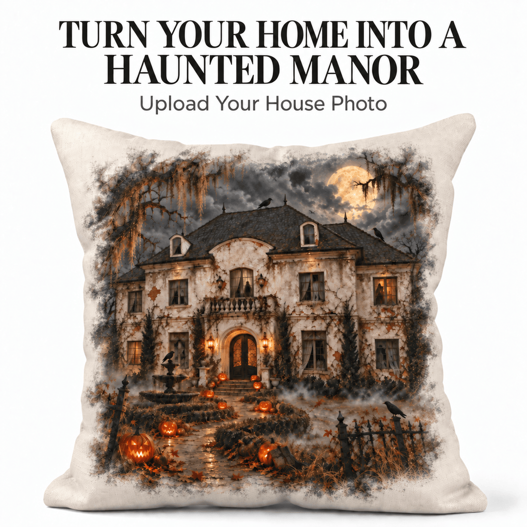Our Haunted Manor | Your Home Painted as a Haunted House