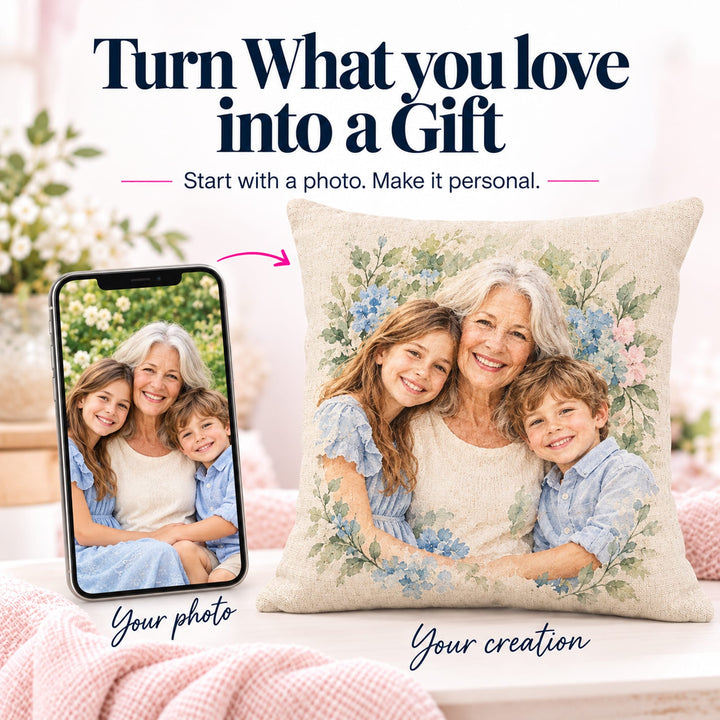Create Your Own Linen Pillow