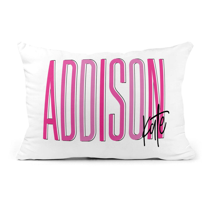 Personalized Outline Snuggle Pillow (Insert Included!)