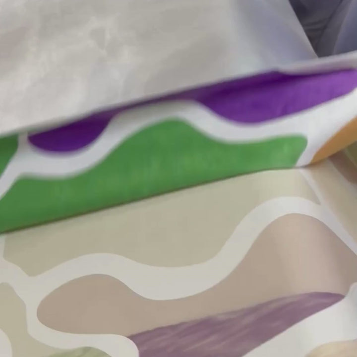 Personalized Mardi Gras Blanket | The Camo Print | Custom Name Fleece